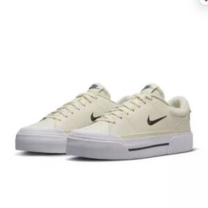 Brand: Nike | Court Legacy Lift Pale Ivory